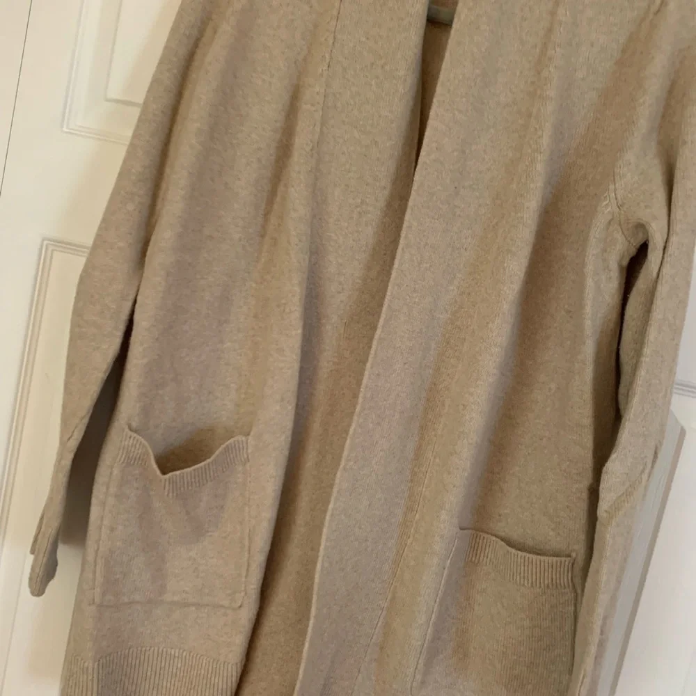 Like new Loft tan cardigan sweater - Picture 2 of 6